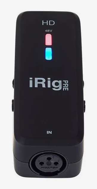 IK Multimedia iRig Pre HD, vista 2