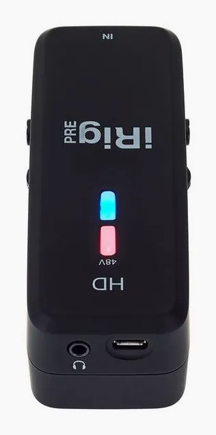IK Multimedia iRig Pre HD, vista 4