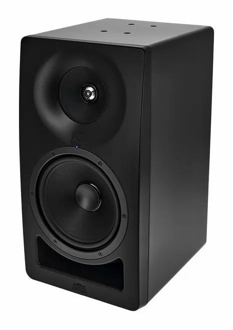 Kali Audio SM-8 visto di fronte, su fondo chiaro