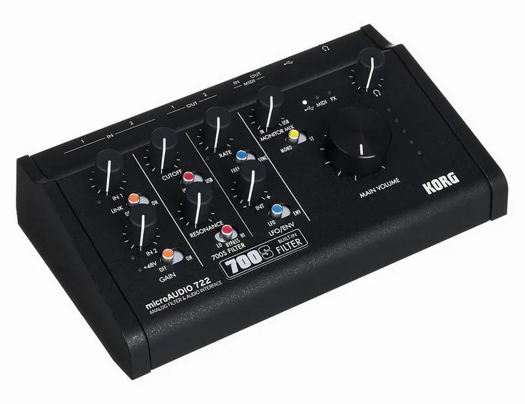 Korg microAUDIO 722, vista 3