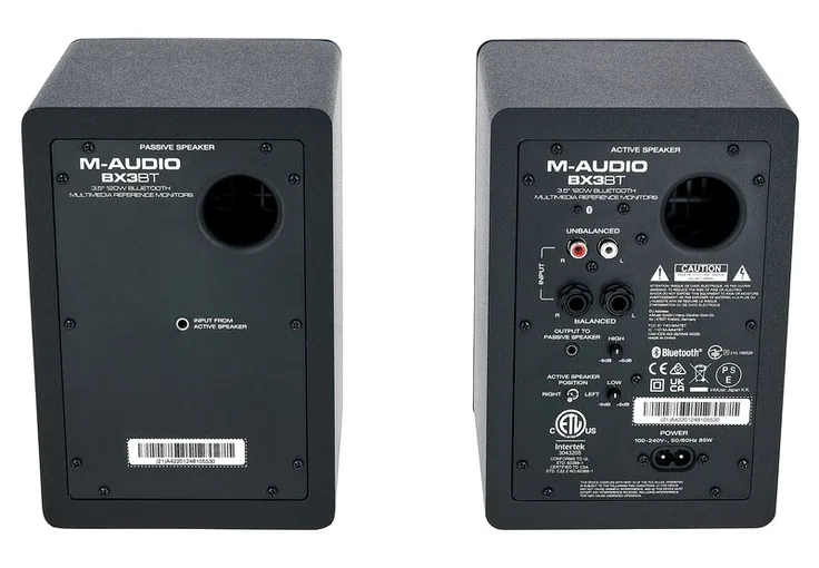 M-Audio BX3BT, vista 4