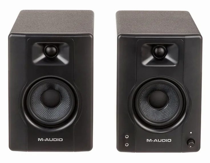 M-Audio BX4, vista 2