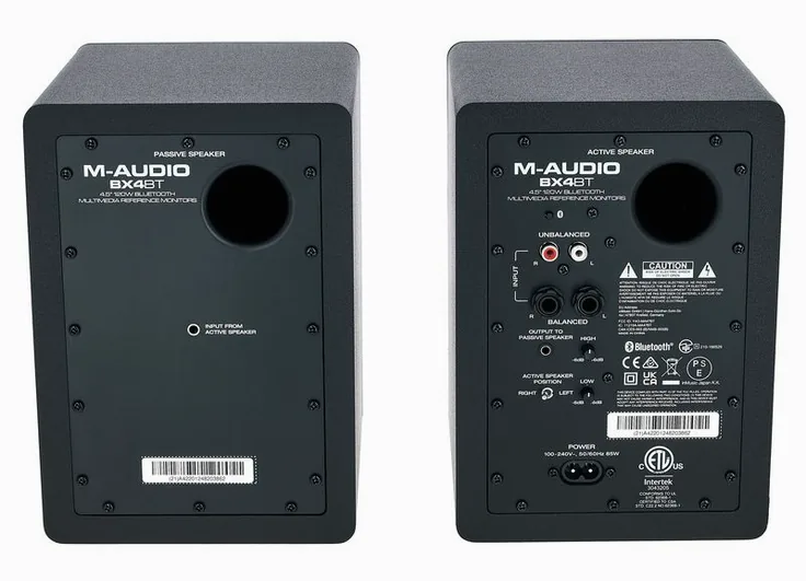 M-Audio BX4BT, vista 4