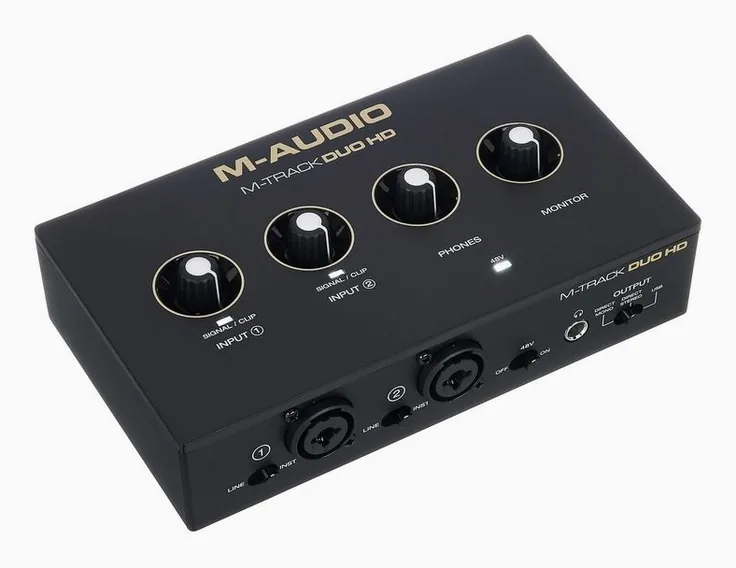 M-Audio M-Track Duo HD, vista 3