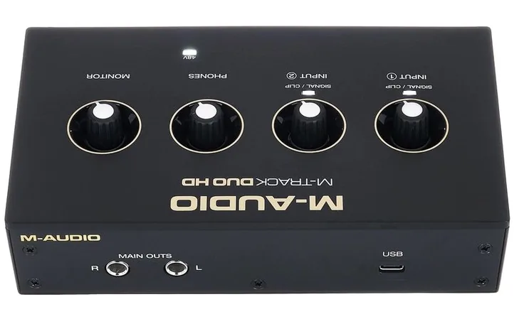 M-Audio M-Track Duo HD, vista 4
