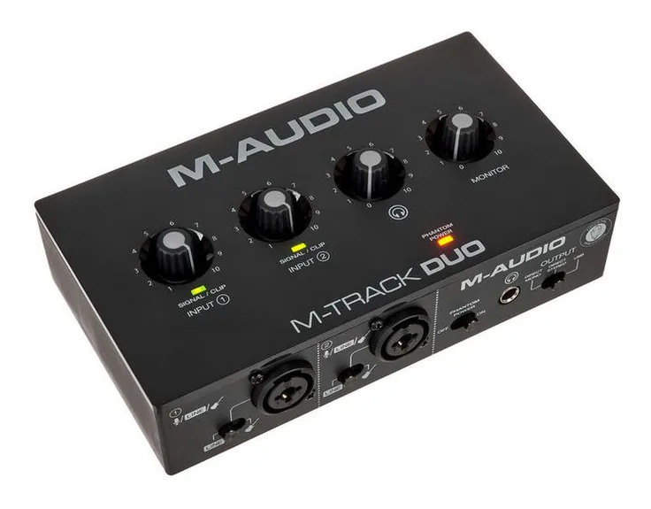 M-Audio M-Track DUO, vista 3