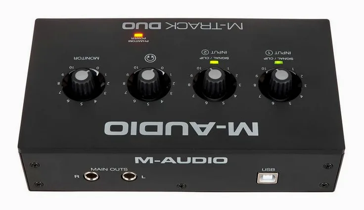 M-Audio M-Track DUO, vista 4