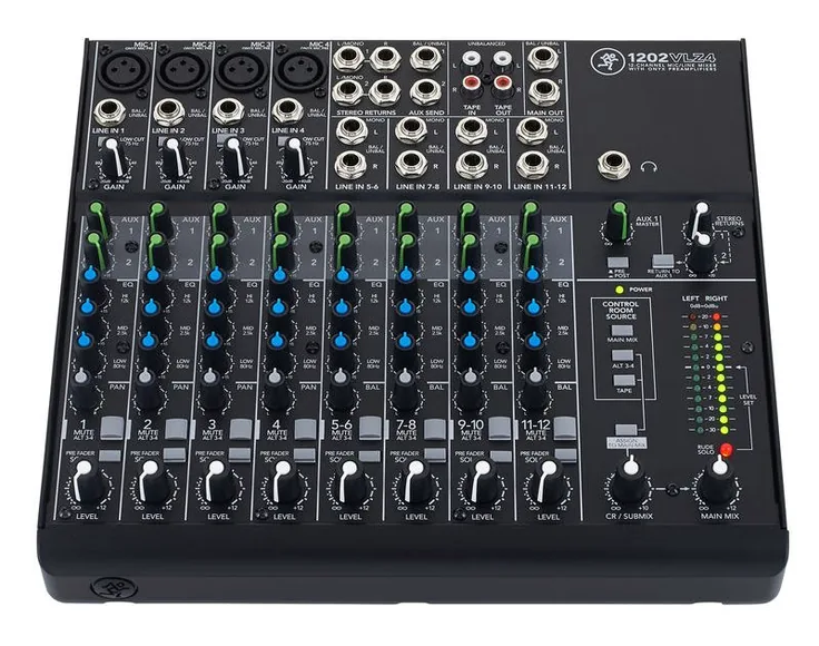 Mackie 1202 VLZ4, vista 2