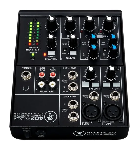 Mackie 402 VLZ4, vista 4