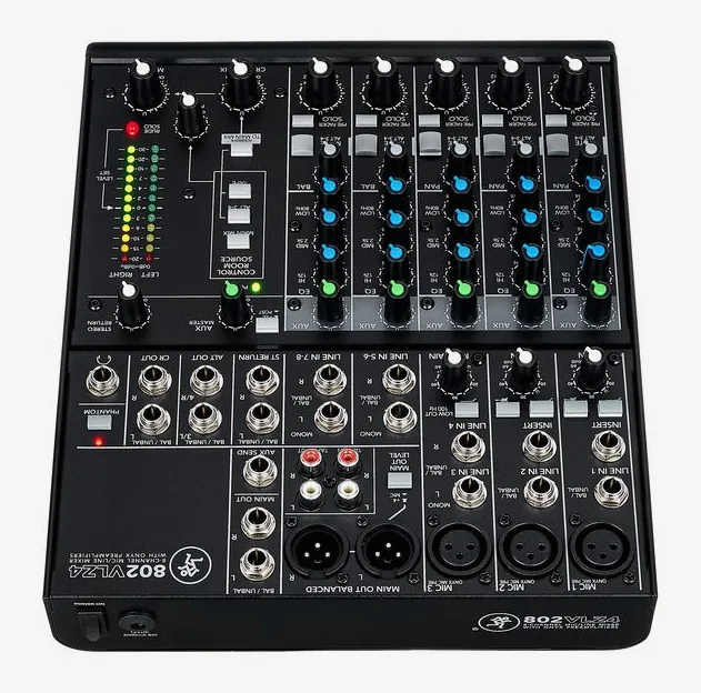 Mackie 802 VLZ4, vista 4