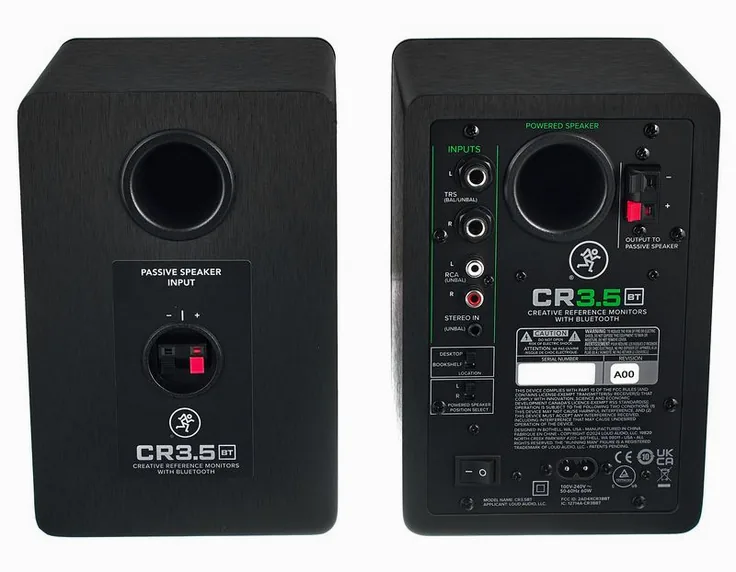Mackie CR3.5 BT, vista 4