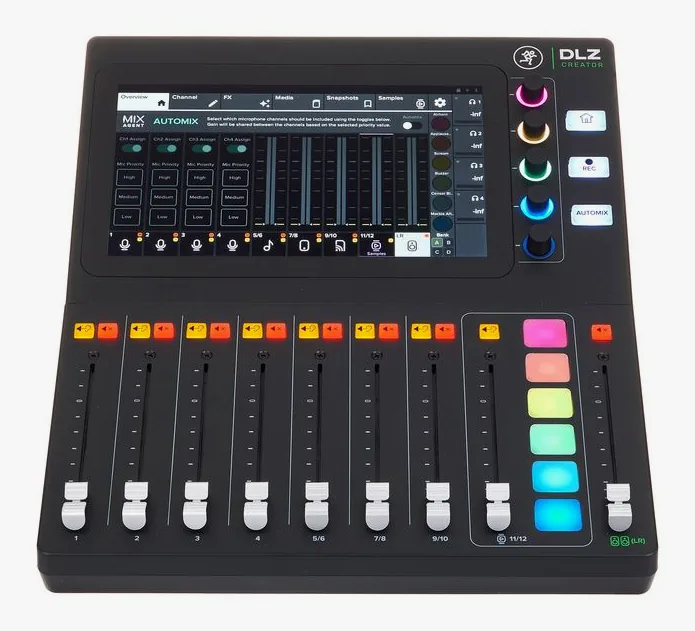 Mackie DLZ Creator, vista 2
