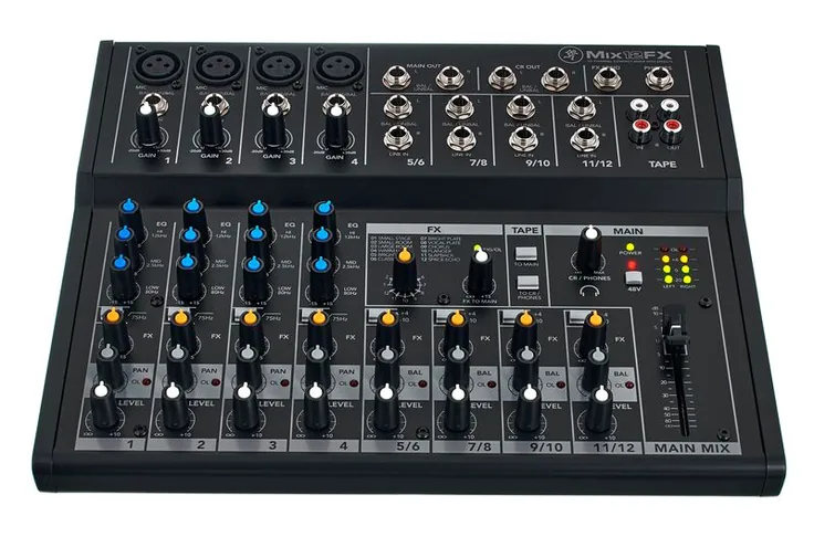 Mackie Mix12FX, vista 2