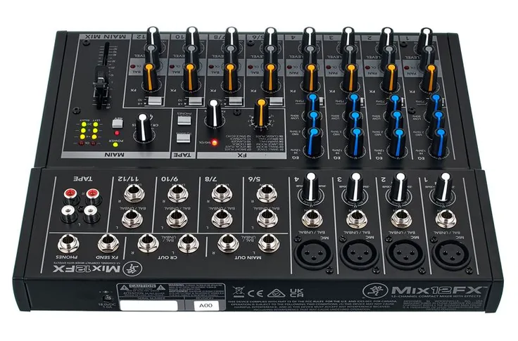 Mackie Mix12FX, vista 4