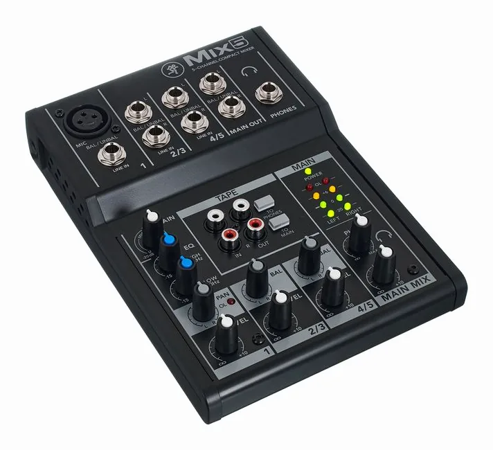 Mackie Mix5, vista 3