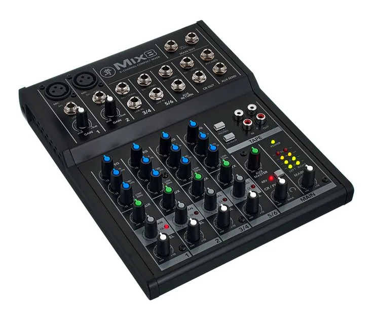 Mackie Mix8, vista 3