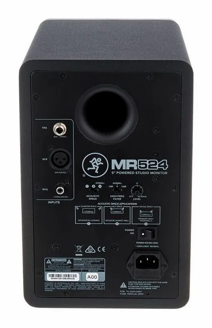 Mackie MR524, vista 4