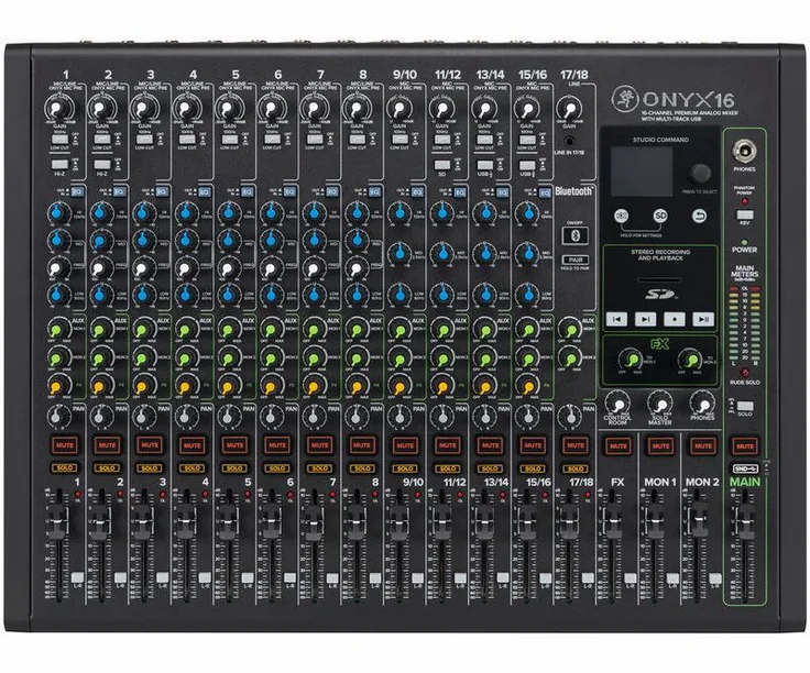 Mackie Onyx16, vista 2