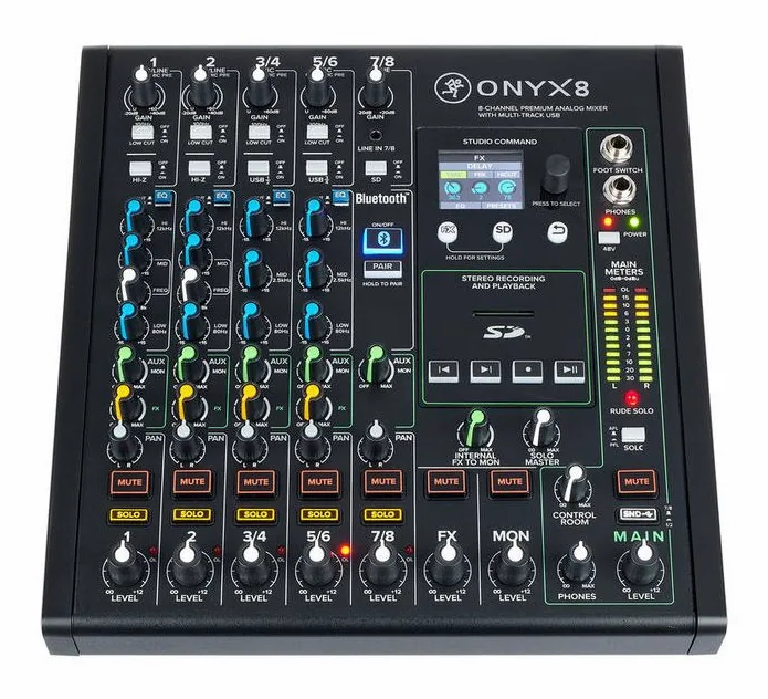 Mackie Onyx8, vista 2