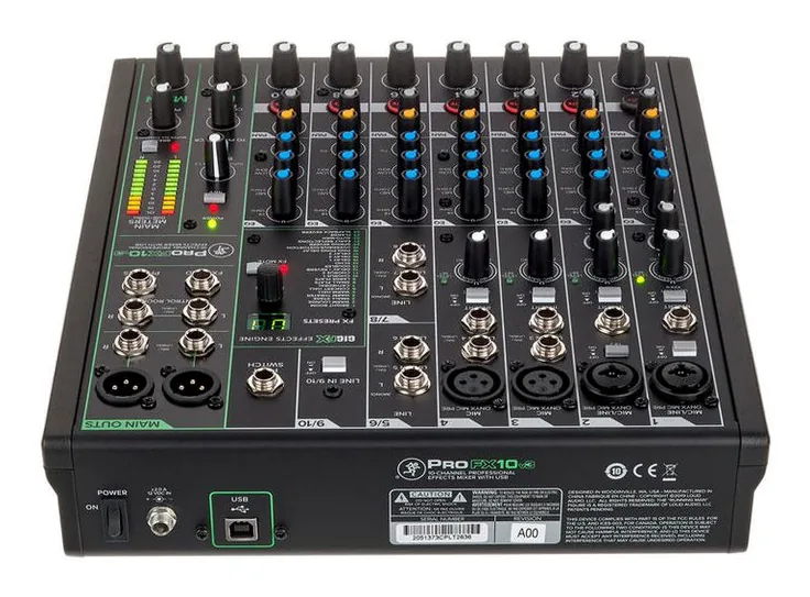 Mackie ProFX10v3, vista 4