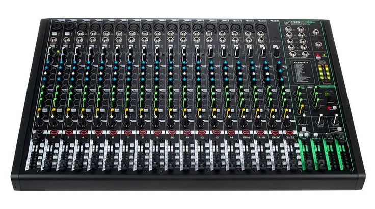 Mackie ProFX22v3, vista 2