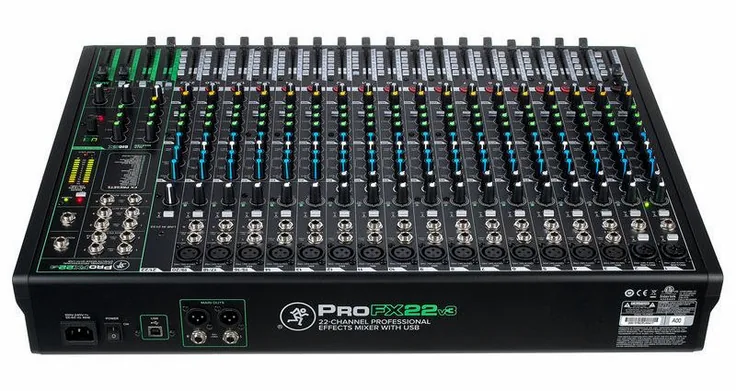 Mackie ProFX22v3, vista 4