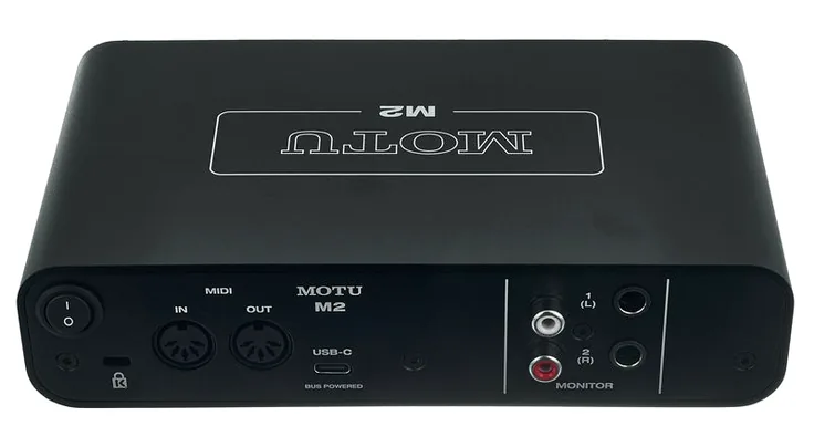 MOTU M2, vista 4