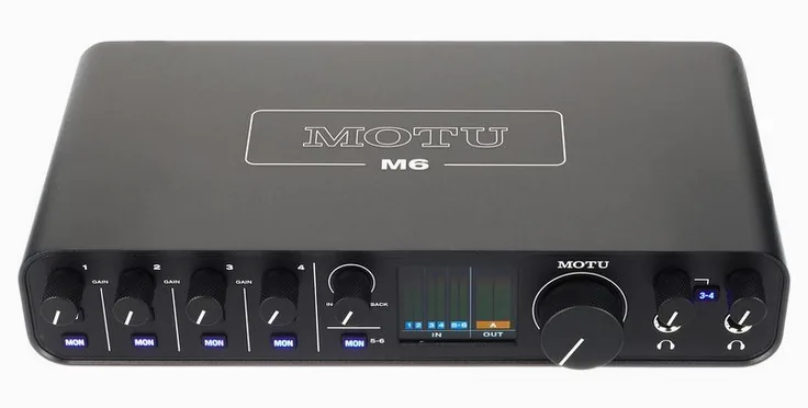 MOTU M6, vista 2