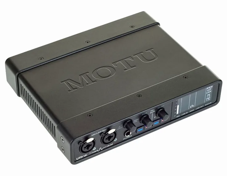 MOTU UltraLite mk5, vista 3