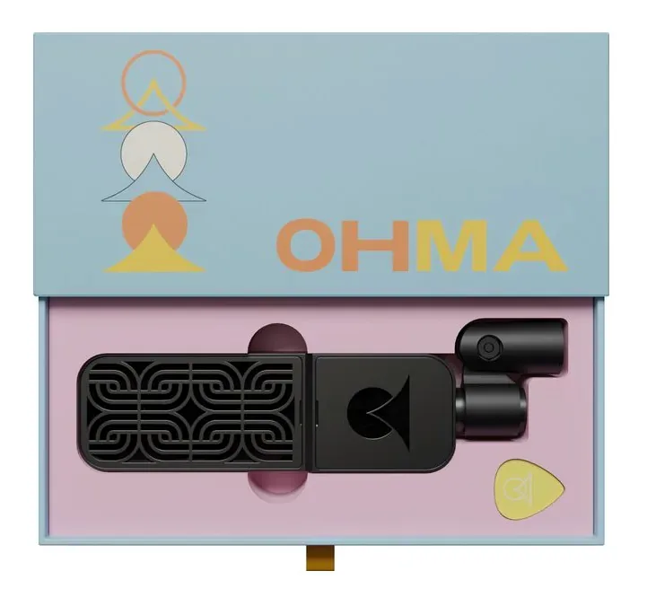 Ohma World Motif Condenser Black & Black, vista 4