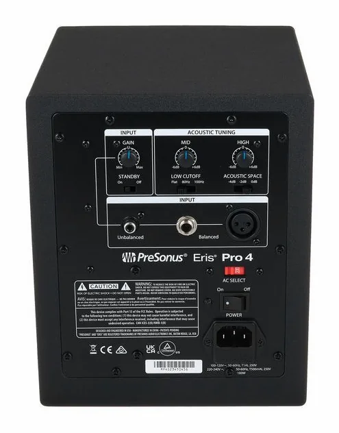 Presonus Eris Pro 4, vista 4