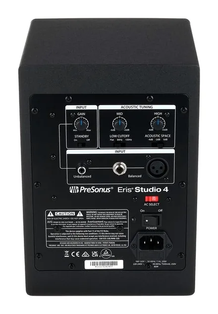 Presonus Eris Studio 4, vista 4