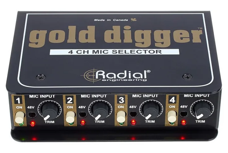 Radial Engineering Gold Digger, vista 2