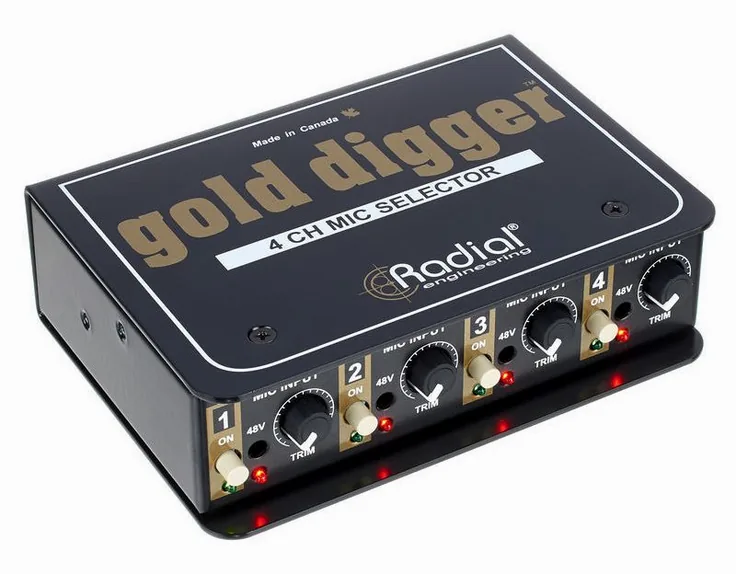 Radial Engineering Gold Digger, vista 3