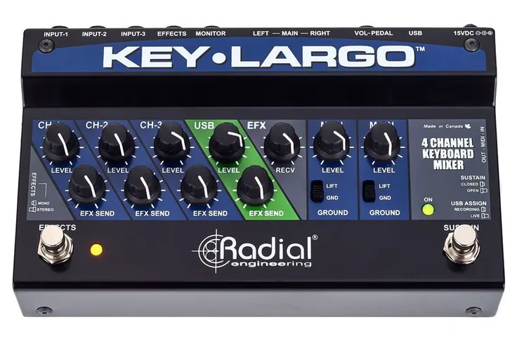Radial Engineering Key-Largo, vista 2