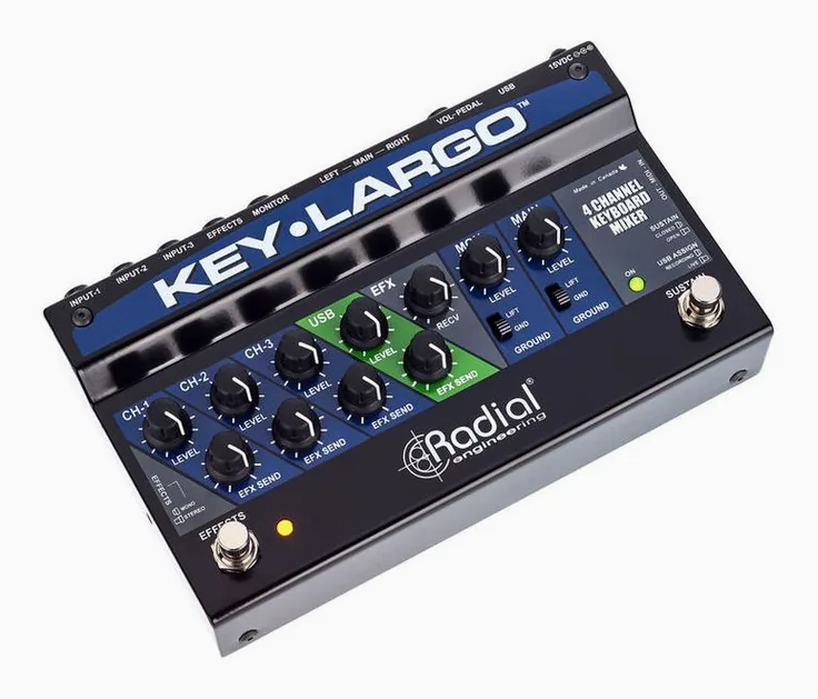 Radial Engineering Key-Largo, vista 3