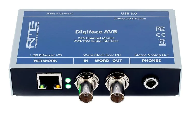 RME Digiface AVB, vista 2