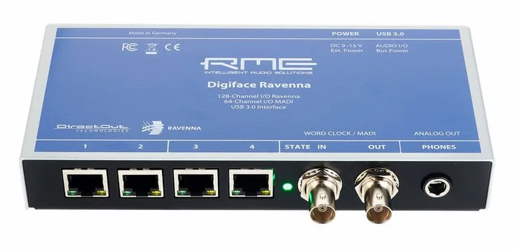 RME Digiface Ravenna, vista 2