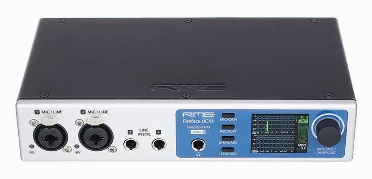 RME Fireface UCX II, vista 2