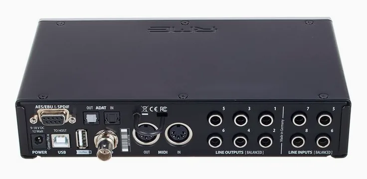 RME Fireface UCX II, vista 4