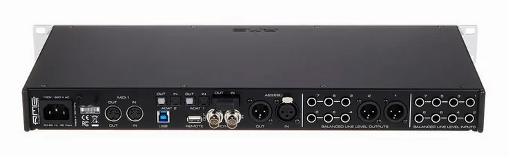 RME Fireface UFX III, vista 4