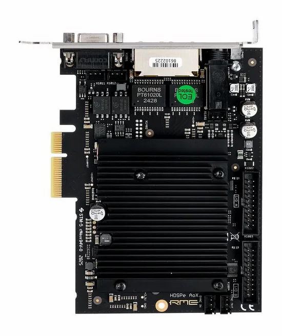 RME HDSPe AoX-M, vista 3