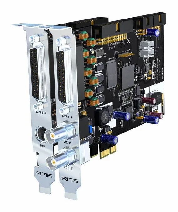 RME HDSPe AES, vista 2