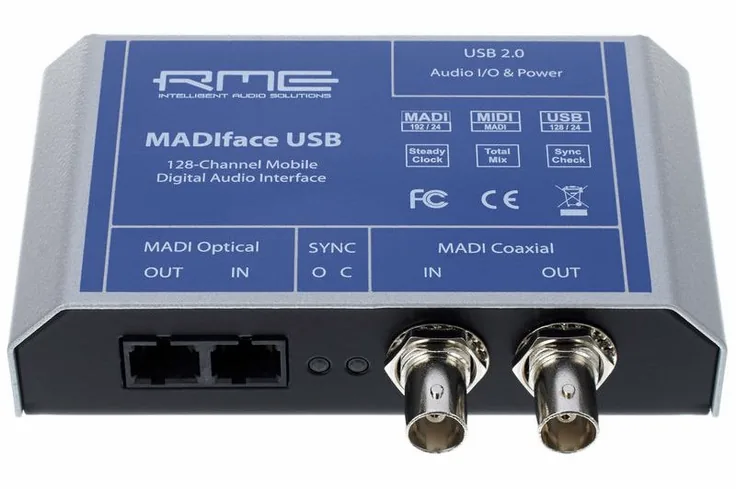 RME Madiface USB, vista 2