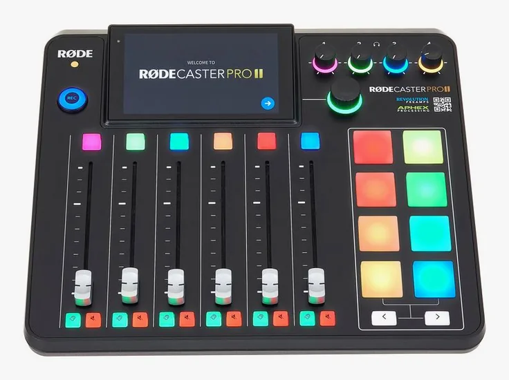 Rode Rodecaster Pro II, vista 2