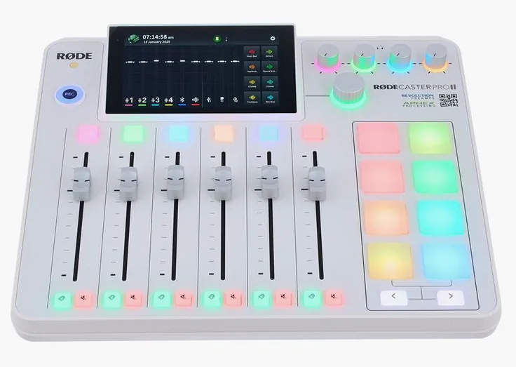 Rode Rodecaster Pro II W, vista 2