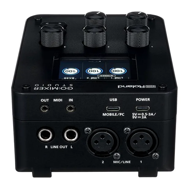 Roland GO:MIXER Studio, vista 4