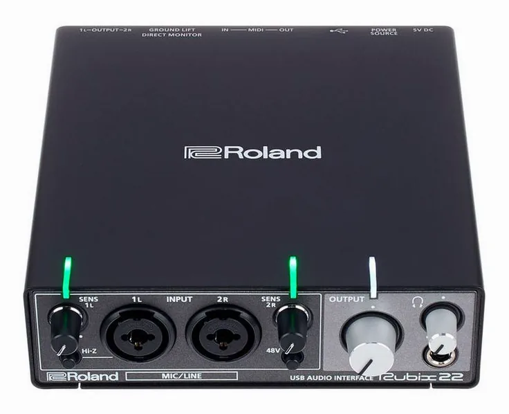 Roland Rubix22, vista 2