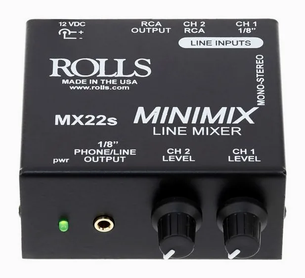 Rolls MX 22s, vista 2