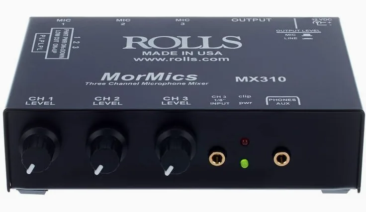 Rolls MX 310, vista 2